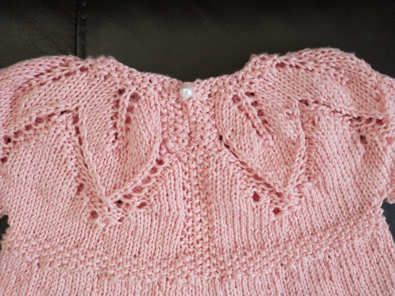 Free Bernat Fairy Leaves Dress Knitting Pattern for Toddlers |  Yarnspirations