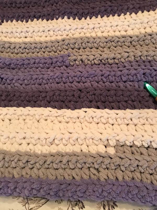 Bernat Blanket Stripes Yarn 300g 10 5 Oz Teal Deal