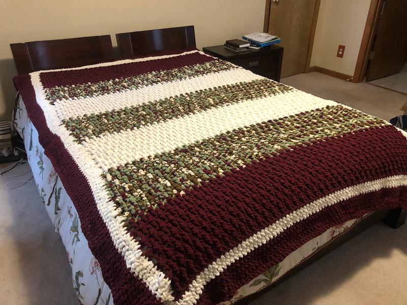 Bernat Lush Life Blanket Yarnspirations