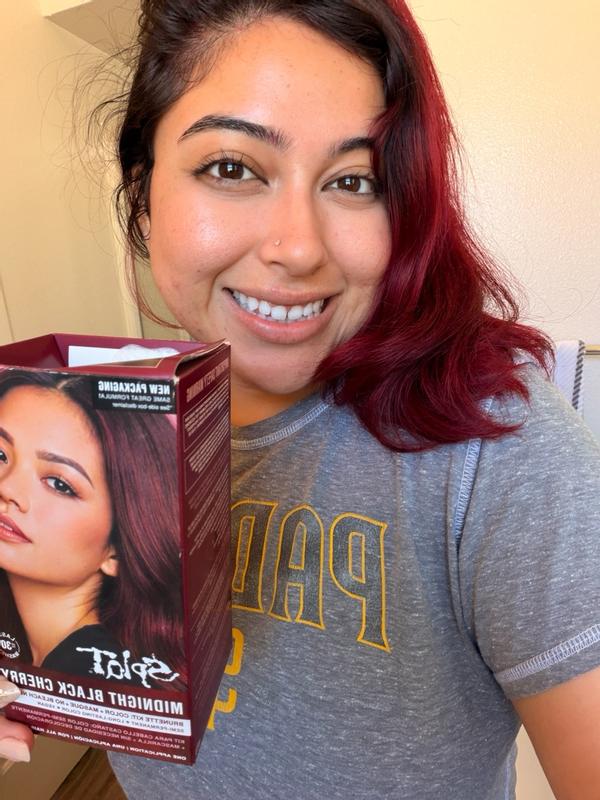 Splat Midnight Black Cherry Hair Dye Kit – Semi-Permanent Cherry