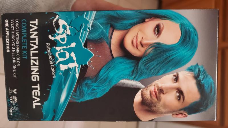 3. Splat Rebellious Colors Complete Hair Color Kit in Blue Envy - wide 2