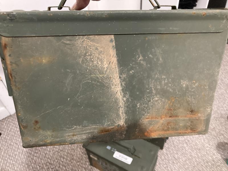 U.S. Military Surplus PA120 40mm Ammo Can, Used - 164783, Ammo Boxes & Cans  at Sportsman's Guide