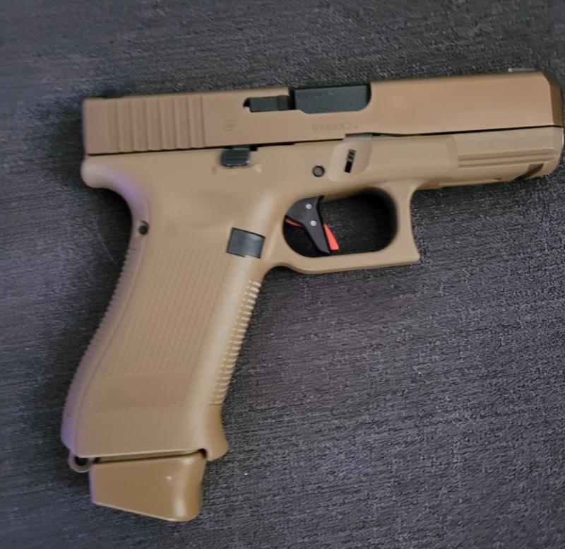 Jay's Sporting Goods  Glock, Inc. G19X - 9MM LUGER - DAO - 19 RDS - COYOTE  BROWN CERAKOTE