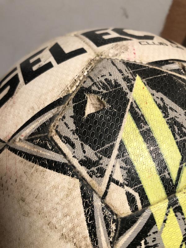 Select Club DB Soccer Ball 22 - White/Black/Yellow | SOCCER.COM
