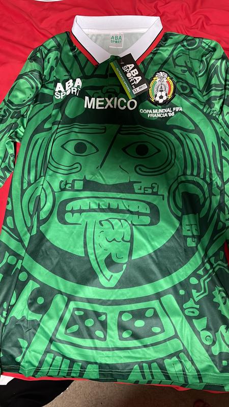 ABA SPORTS MEXICO 1998 RETRO JERSEY - Soccer Plus