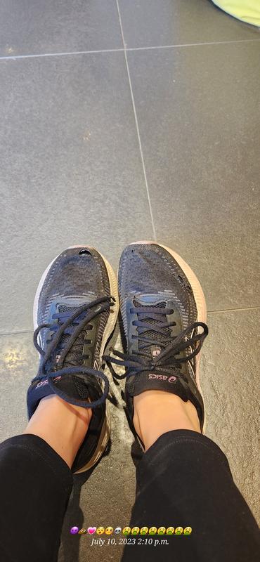 Holes on both shoes