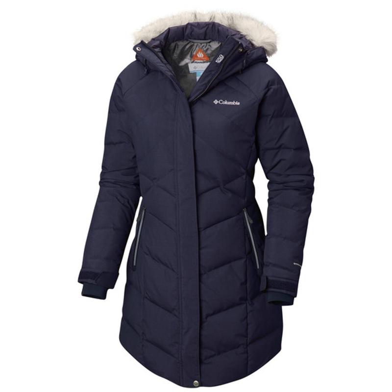 COLUMBIA Lay D Down II Mid Women s Hooded Winter Jacket Sports