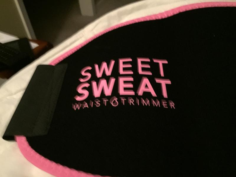 Sports Research Sweet Sweat Waist Trimmer Belt - Medium - Pink