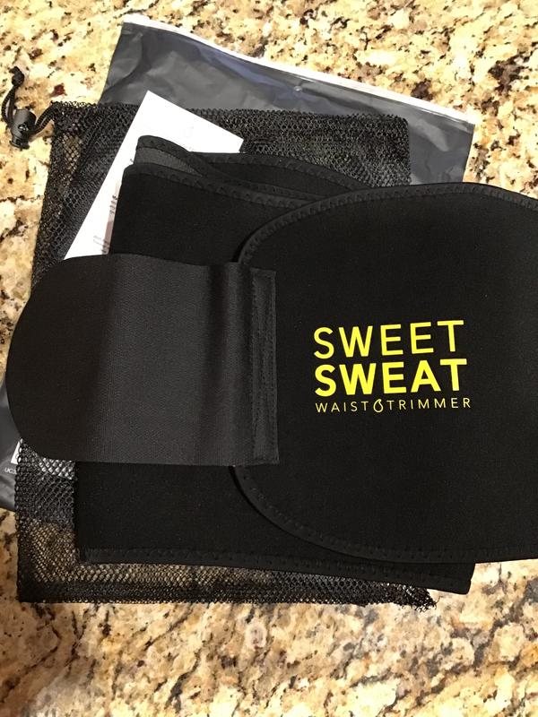 Sweet Sweat Waist Trimmer Belt - Black