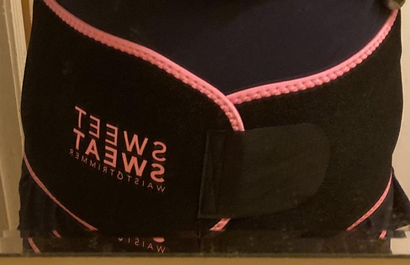 BRAND NEW-Sweet Sweat Waist Trimmer - Black/Pink - Shapewear, Facebook  Marketplace