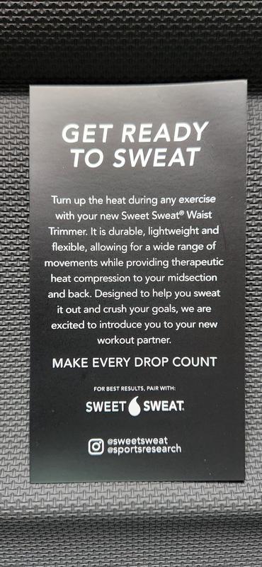 Sweet Sweat® Xtra Coverage Waist Trimmer