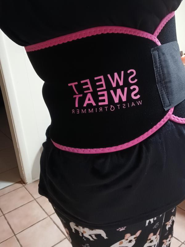 Sweet Sweat Waist Trimmer (Pink Medium) + Hip  