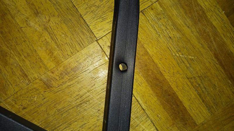 Pre-drilled holes