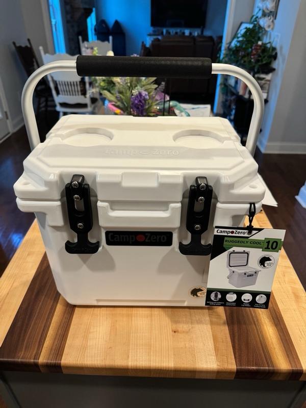 Camp-Zero 10L - 10.6 Qt. Premium Cooler in White CZ10L-W - The