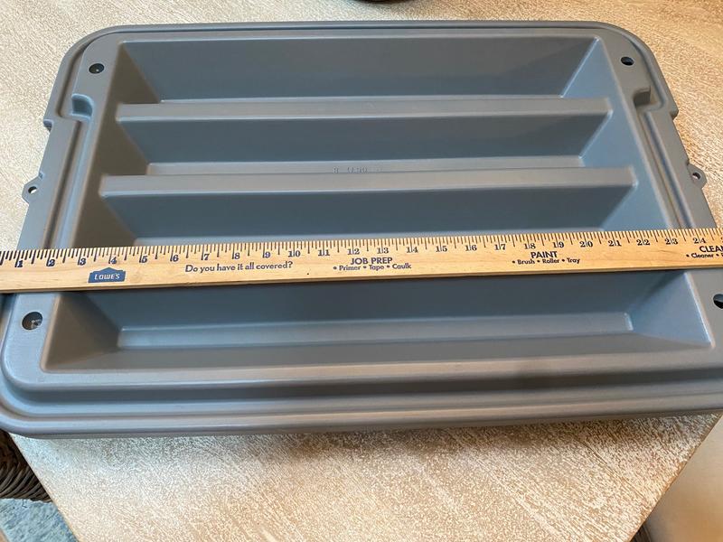 Rubbermaid Action Packer 24 gal Tote - Matthews Auctioneers