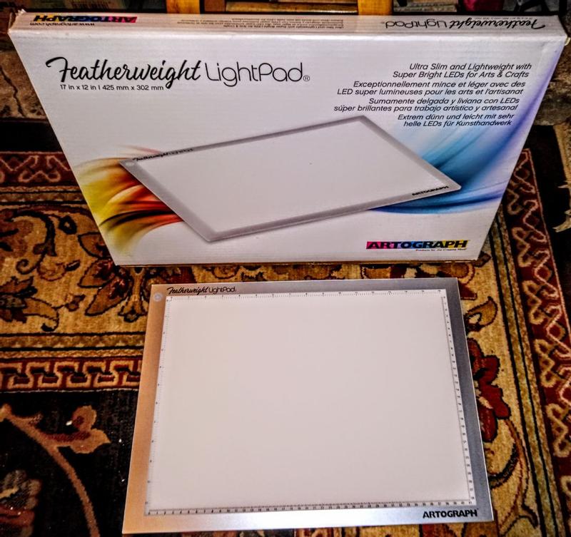 Artograph Featherweight 12 Inches x 17 Inches Dimmable Slim Lightpad ...