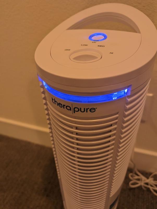 HEPA-Type Therapure Air Purifier for cheapest Medium Rooms (Model 220H), White