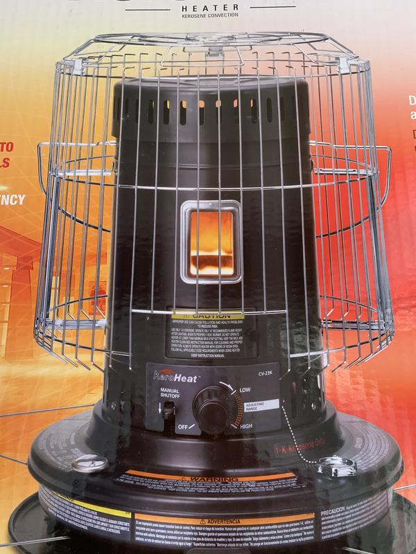 Kerosene deals heater convection