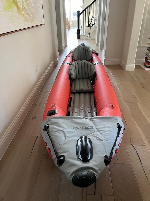 Intex Sit-in 2 Person 12.58-ft Plastic Kayak in the Kayaks department at