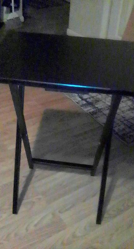 Folding TV Tray Tables with Compact Storage