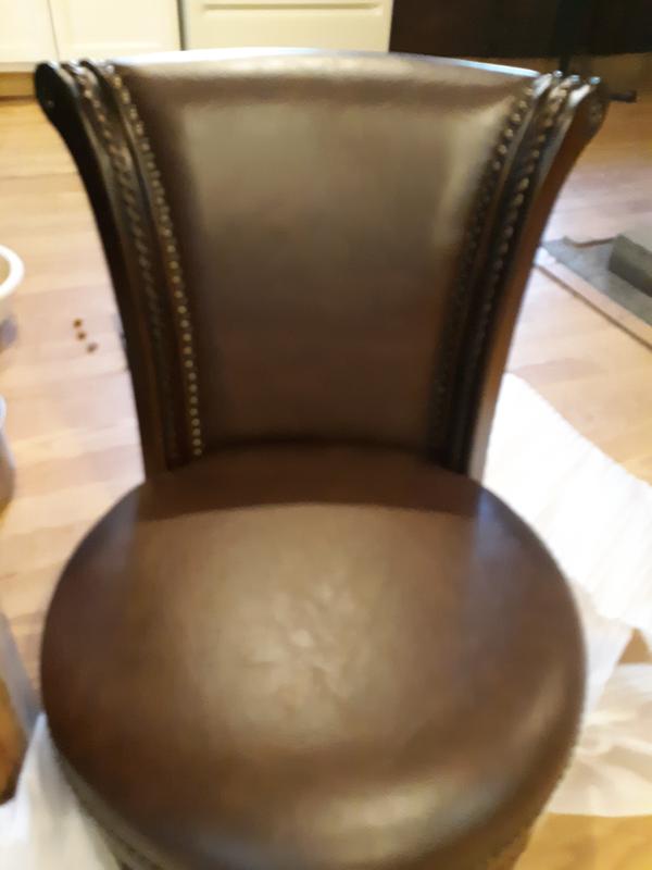 This is just the Maiden Lane Pullman counter post alone and a close up of the color and the size of the seat