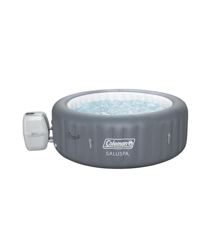 Coleman 77-in x 28-in 6-Person Inflatable Round Hot Tub