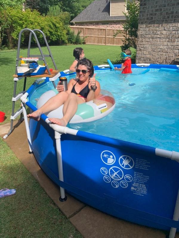 pool Free Shipping! Summer Waves 10ft Easy Set Inflatable Outdoor