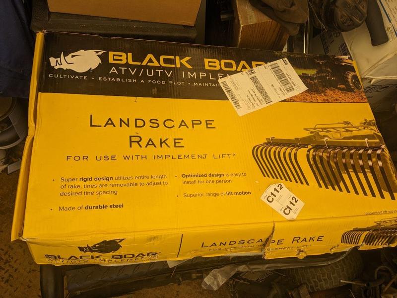 Camco Black Boar ATV/UTV Implement Custom Outside Vehicle Landscape ...
