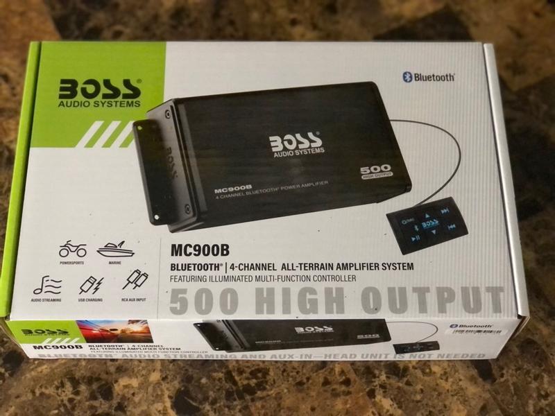 Boss Audio 4 Channel Bluetooth Amplifier