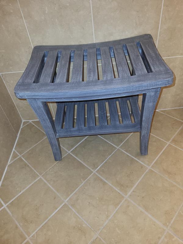 Campbelltown teak shower bench sale