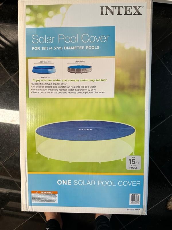 Pool Mate 15-ft x 15-ft Silver Deluxe Polyethylene Solar Round