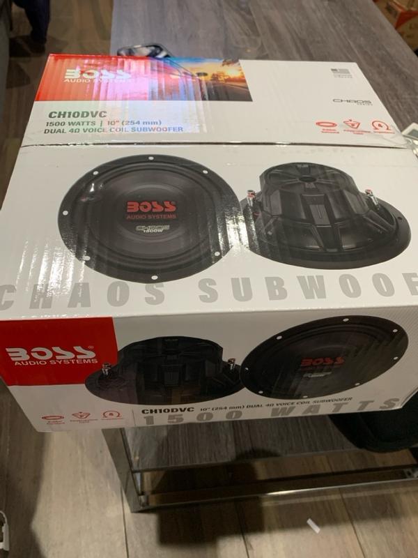 Bose 12 BOSS Audio Systems CH12DVC Chaos Series 12 Inch 1800 Watt
