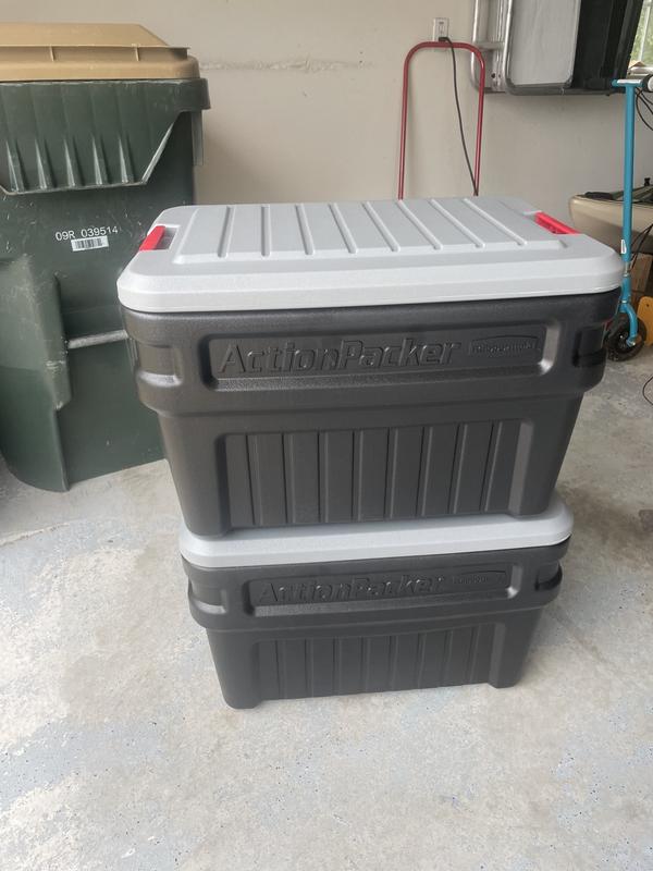 Rubbermaid Action Packer Heavy-Duty Storage Container — 24-Gallon