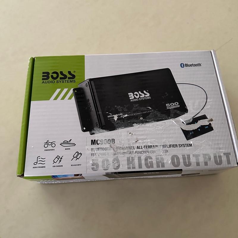 Boss Audio 4 Channel Bluetooth Amplifier Boss Audio 4 Channel Bluetooth Amplifier