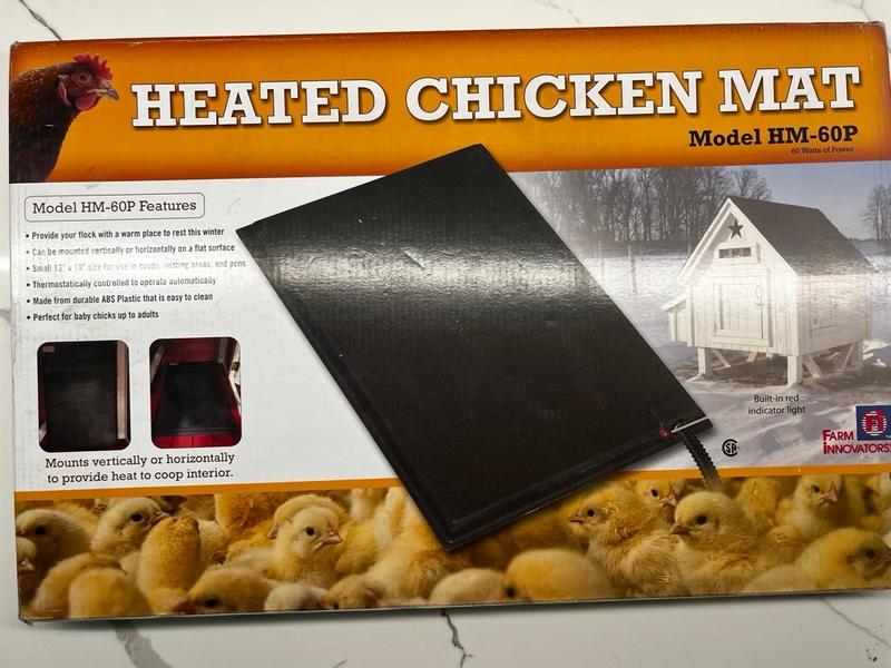 Heated chicken mat hotsell