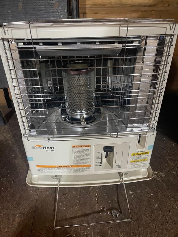 SENGOKU CTN-110 KeroHeat 10,000 BTU White Radiant Kerosene