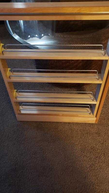My new pull out spice rack