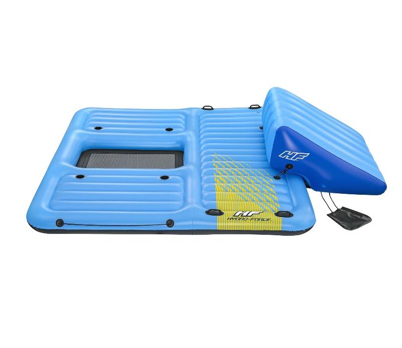 Bestway 143.7-in 5-Seat Blue Inflatable Raft 324022 at Lowes.com