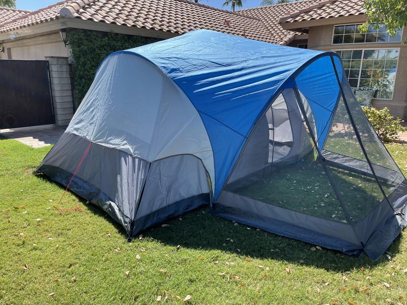 OUTBOUND 8-Person 3 Season Camping Black-Out Dome Tent with