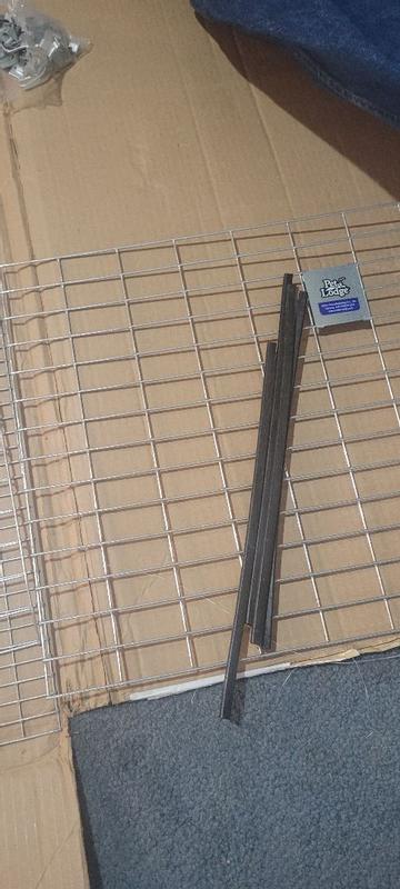 Little Giant Wire Rabbit Hutch Pet Lodge with Galvanized Body and Door ...