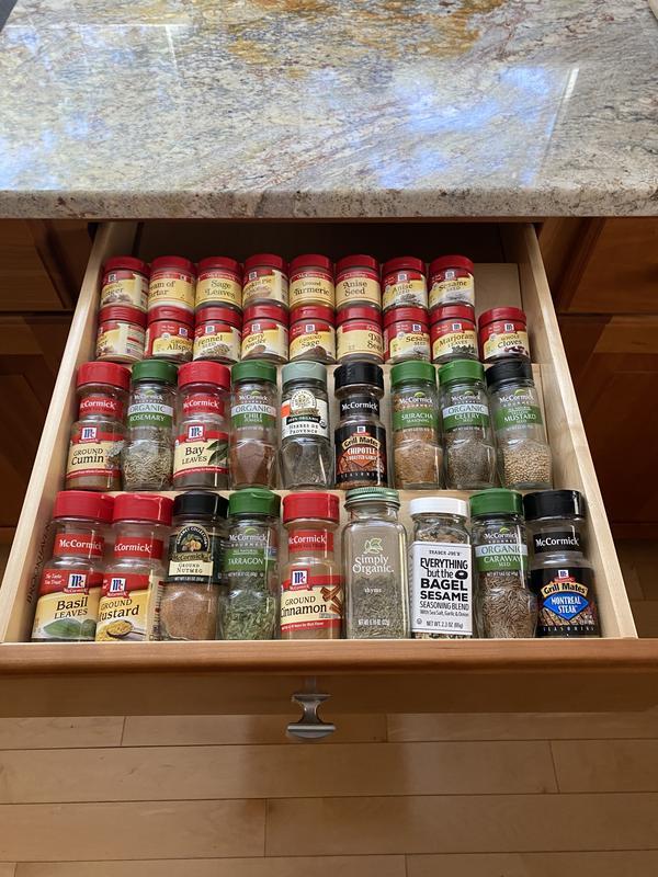 MAPLE Custom Kitchen Spice Rack Drawer Organizer Insert Tray MODULAR  Organize Your Life With Custom Made to Fit Spice Organizers 