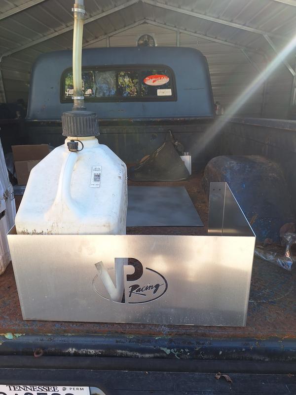 Racing fuel holder