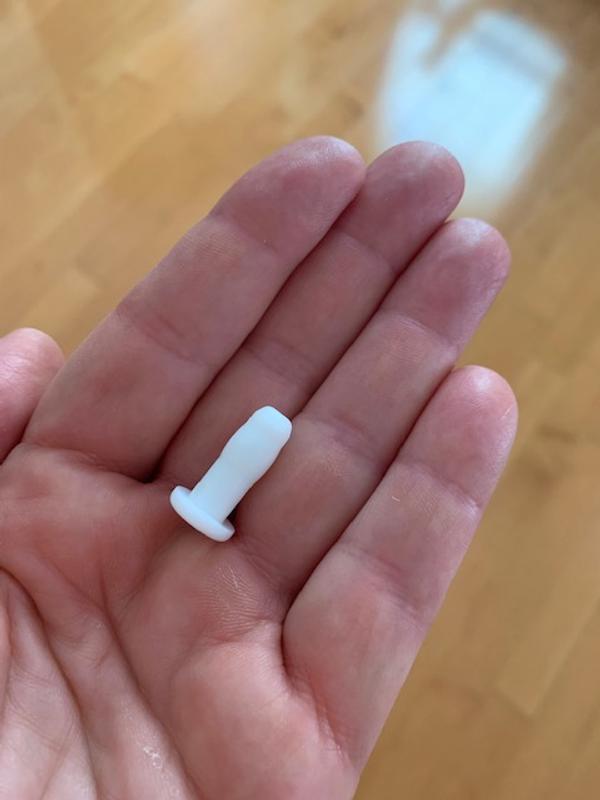 Photo submitted with review of product