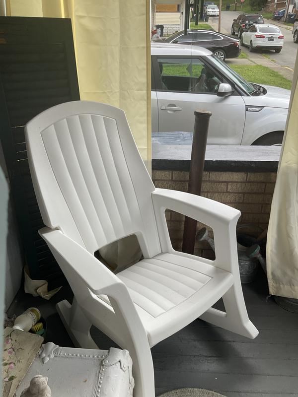 Outdoor semco recycled discount plastic rocking chair