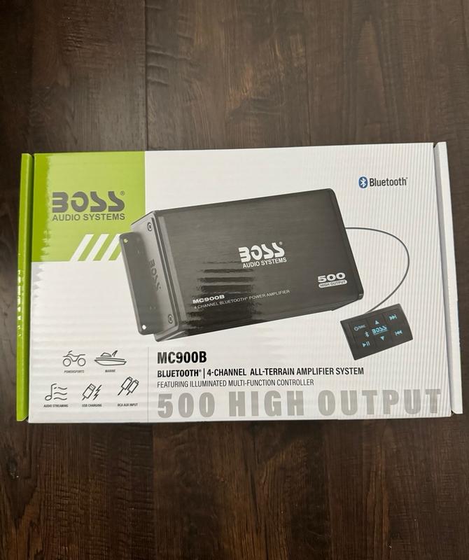 ❤️最安値更新❤️BOSSオーディオMC900B✨防水Bluetoothアンプ✨ BOSS 500W 防水マリンオーディオ Bluetooth アンプ マリンデッキ