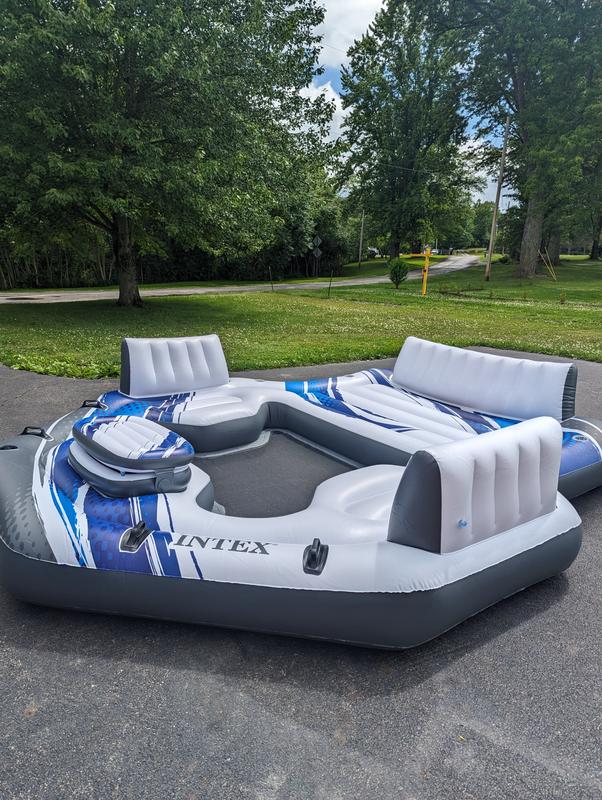 Intex lake island float