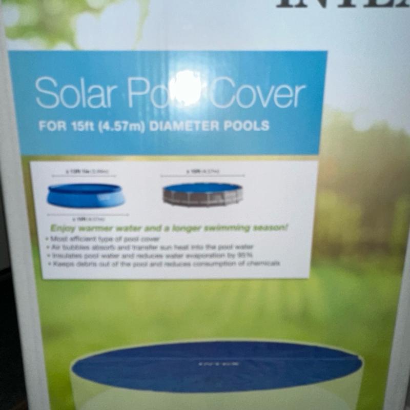 SwimWays 5-ft x 3-ft ThermaSpring Vinyl Solar Oval Pool Cover