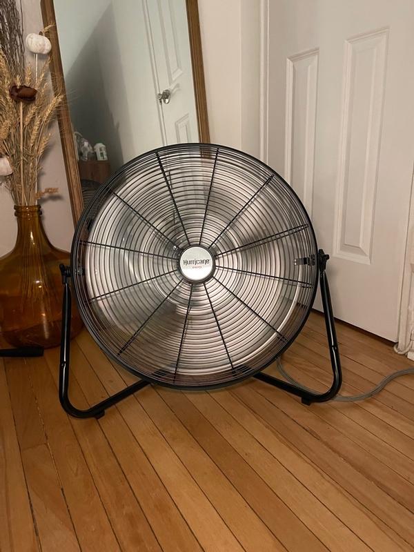 Hurricane Pro High Velocity Metal Floor Fan 20 inAir