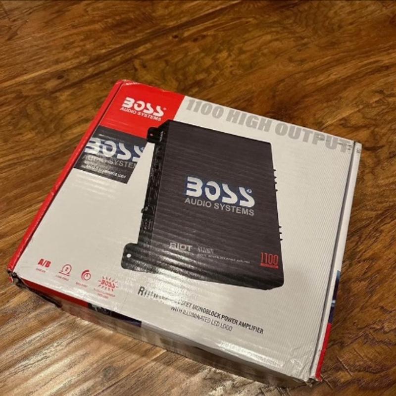 Boss Audio Systems BOSS Riot R1100M 1100W MONO A/B Car Audio Amplifier ...