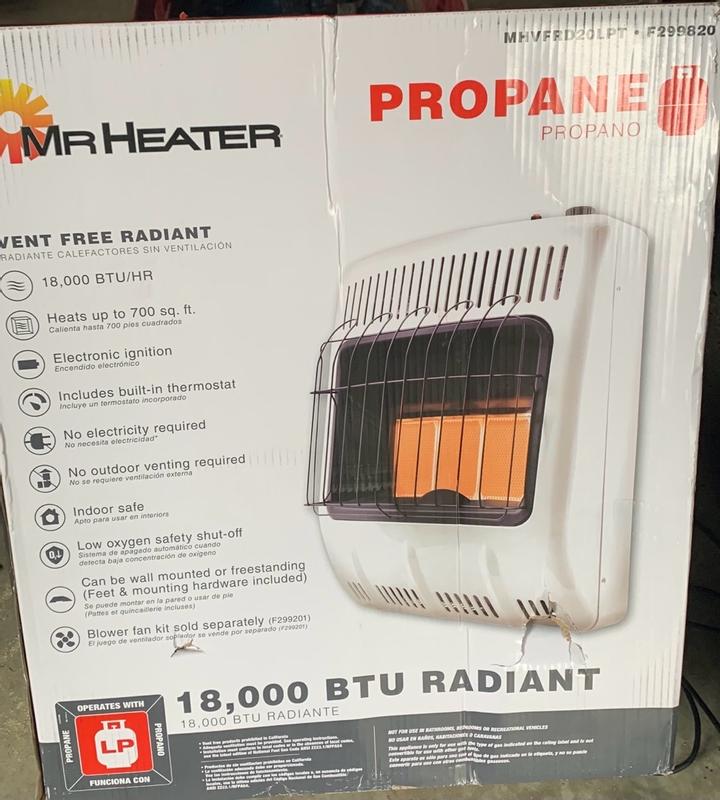 18,000 BTU Portable Heater